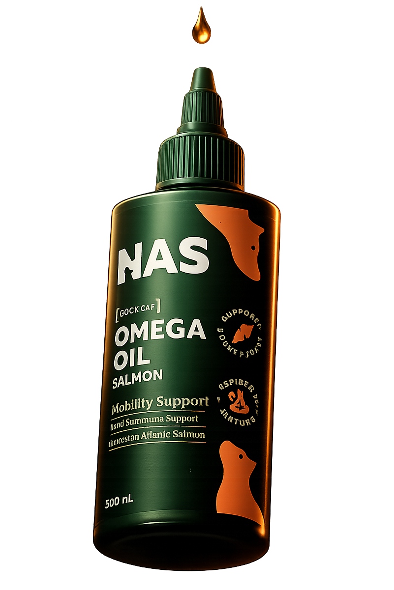 Skin-Barrier Daily Drizzle — NAS Pure Salmon Oil 500ml